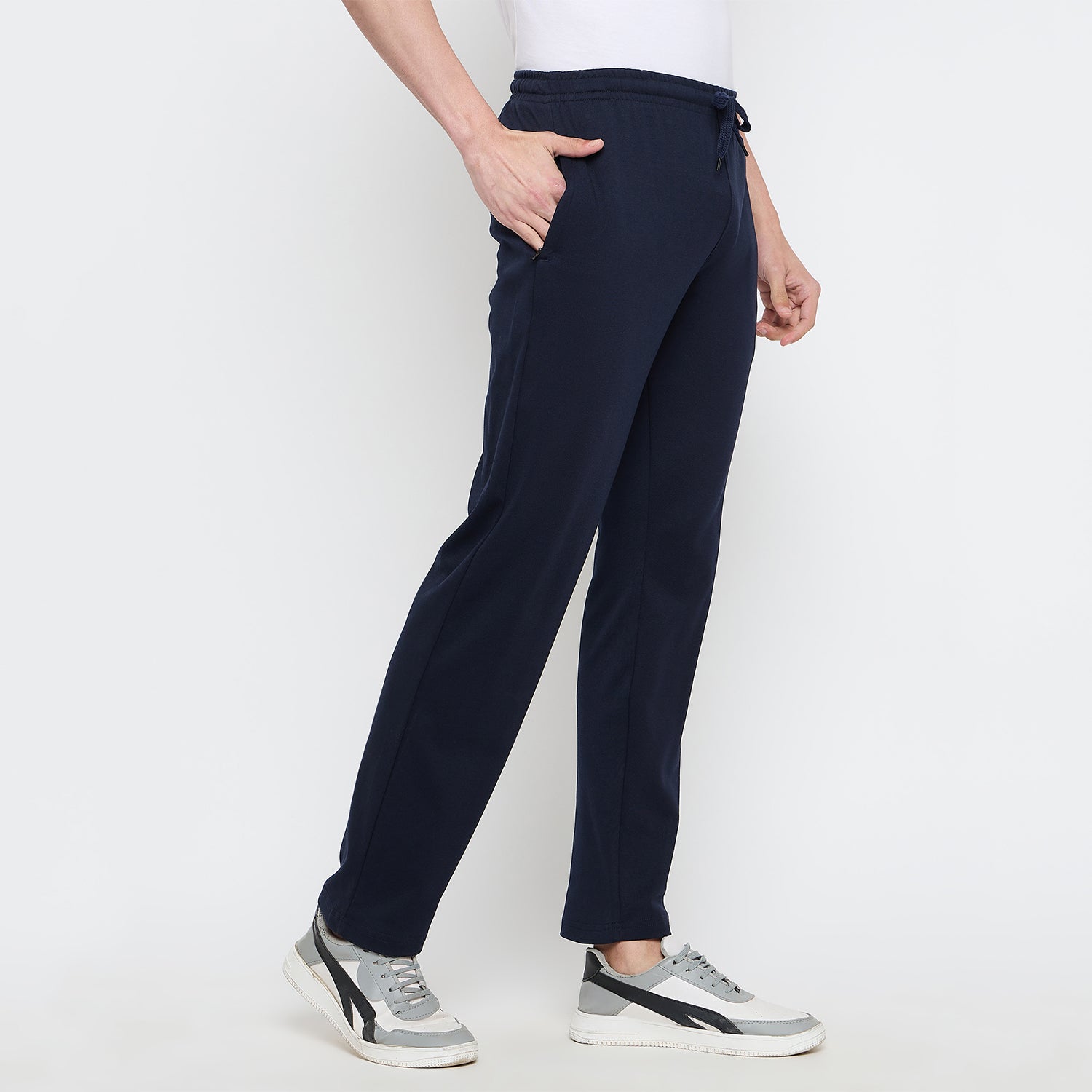 Duke Urban Men Solid Regular Track Pant (LF9000S)