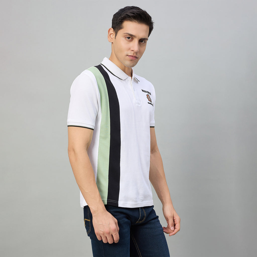 Duke Men Half Sleeve Cotton Regualr Fit Casual T-shirt (LF7910)