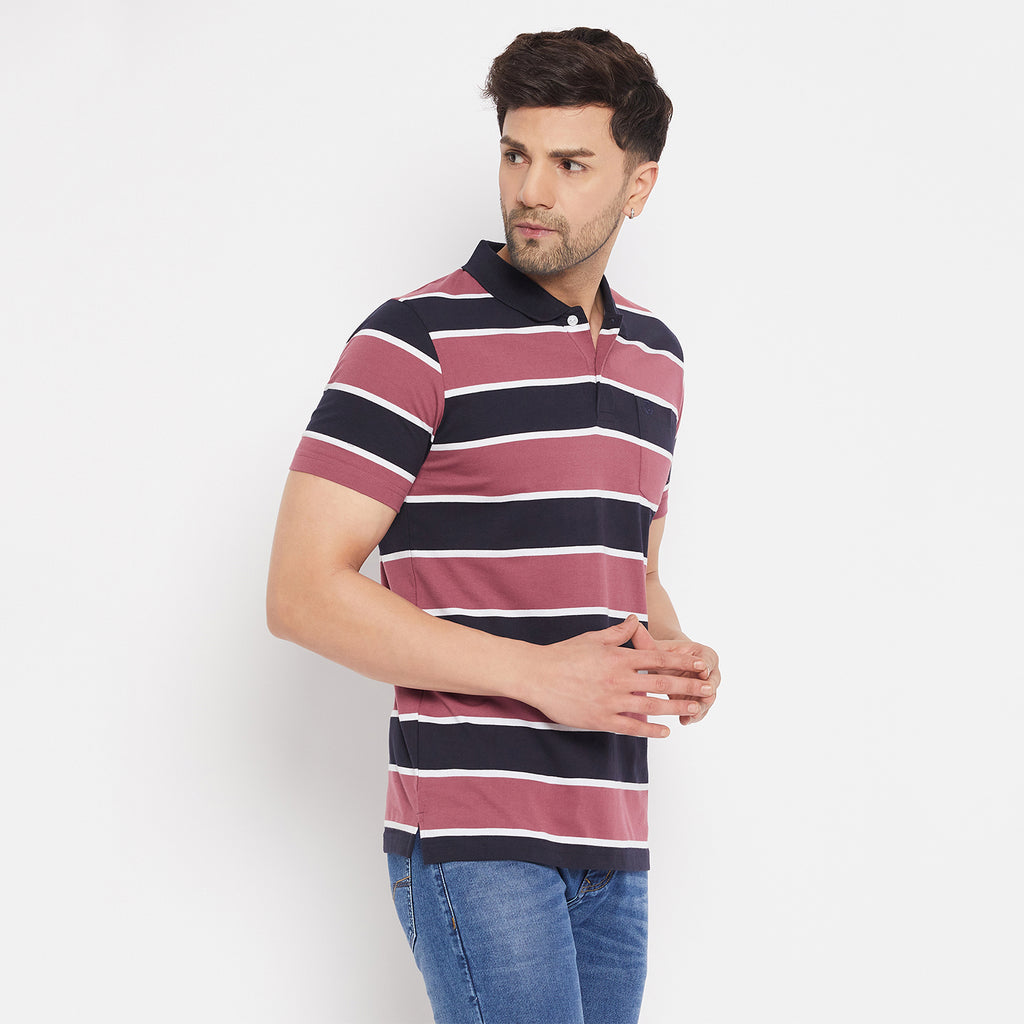 Duke Stardust Men Half Sleeve Cotton T-shirt (MLF1117)