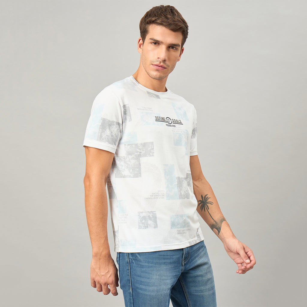 Duke Urban Men Half Sleeve Cotton Tshirt (LF7610)