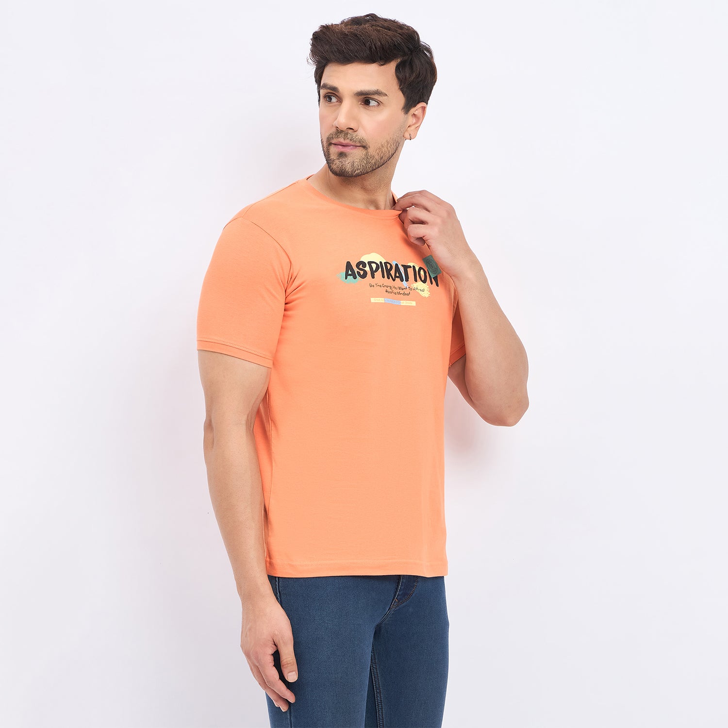 Duke Urban Men Half Sleeve Cotton T-shirt (LF7161)