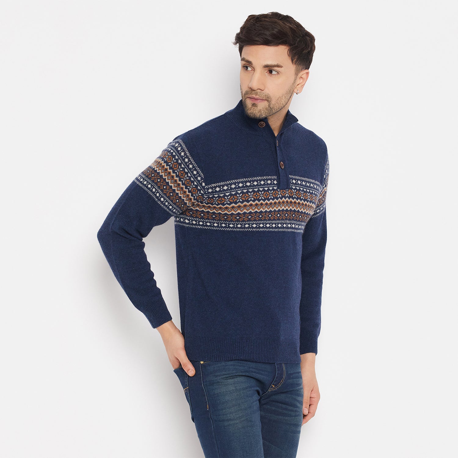Duke Urban Men Full Sleeve Pullover (SDS2180)