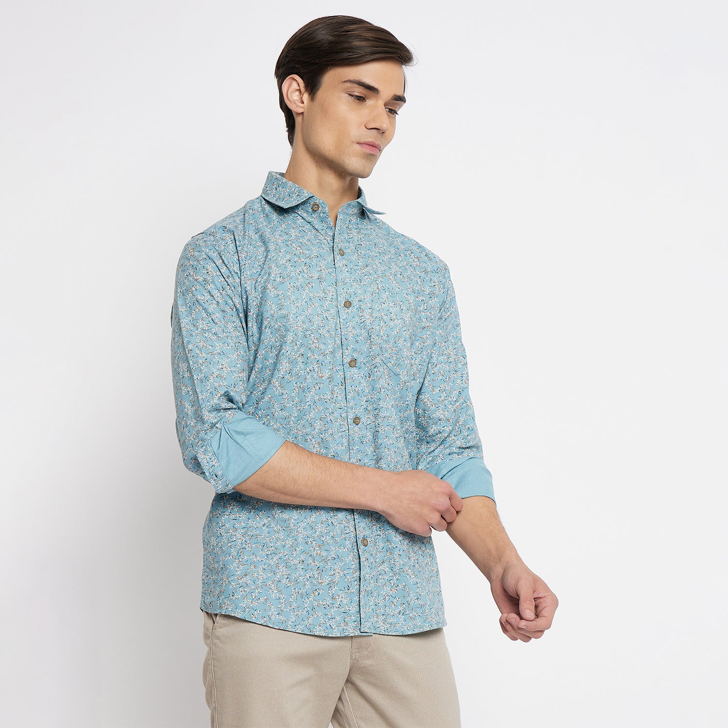 Duke Stardust Men Full Sleeve Cotton Shirt (SDO8PROK)