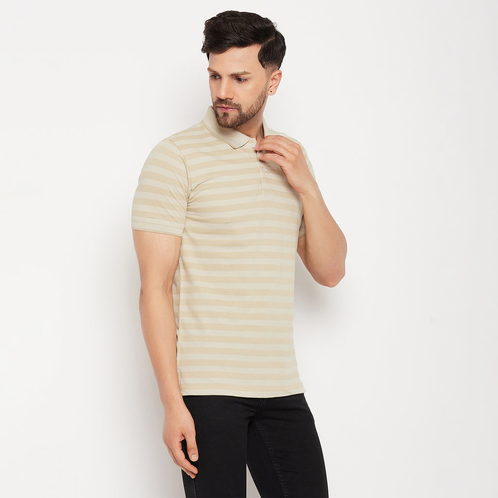 Duke Stardust Men Half Sleeve Cotton T-shirt (LF5801)
