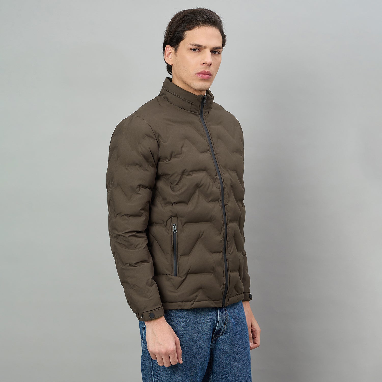 Duke Urban Men High Neck Full Sleeve Jacket (SDZ2394)