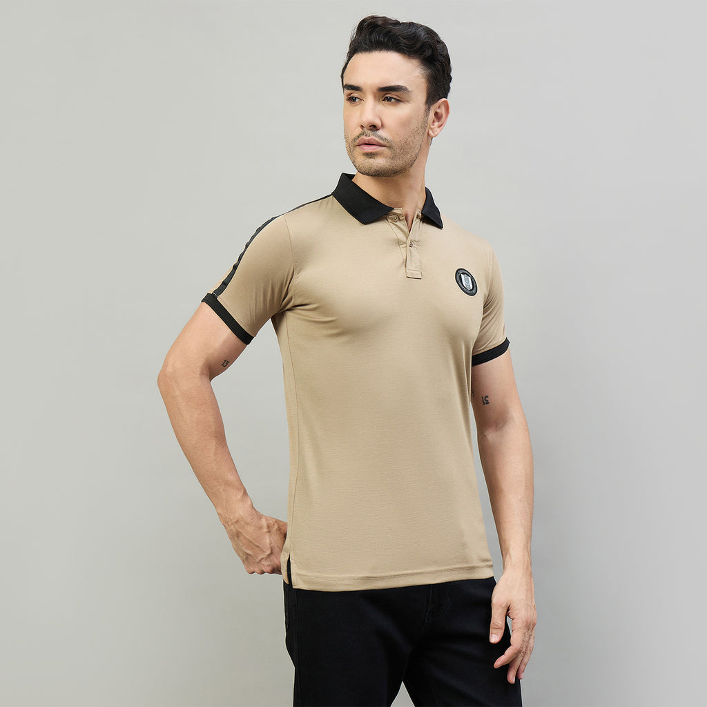 Duke Urban Men Half Sleeve Cotton Smart Fit Casual T-shirt (LF7896)