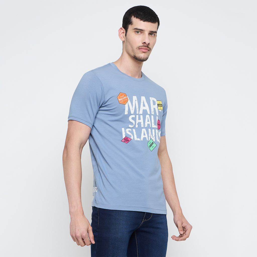 Duke Urban Men Half Sleeve Cotton Tshirt (LF7158)