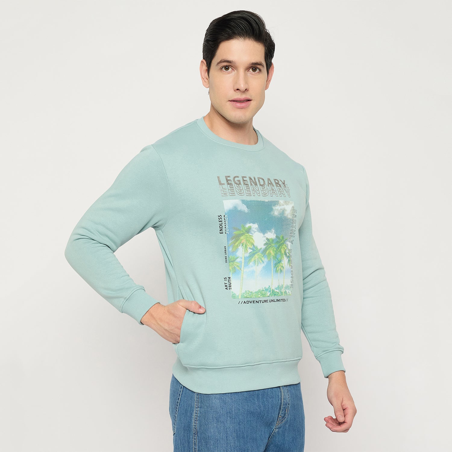 Duke Urban Men Round Neck Sweatshirt (LF6381)