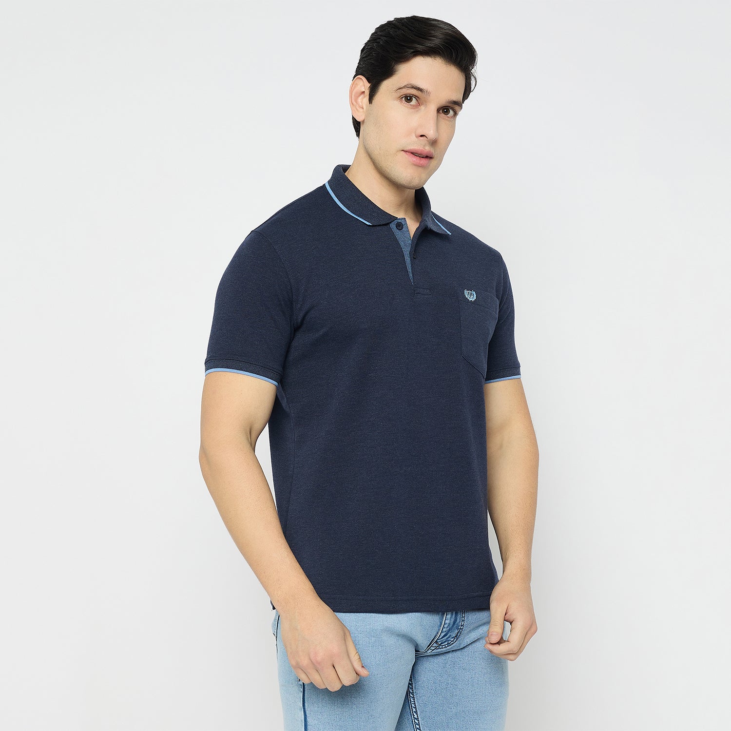 Duke Urban Men Half Sleeve Cotton Collared Tshirt (MSD67)