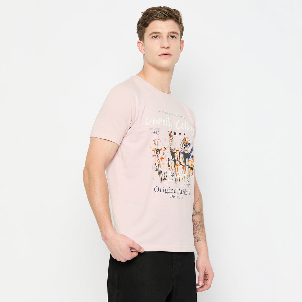 Duke Urban Men Half Sleeve Cotton Tshirt (LF7285)