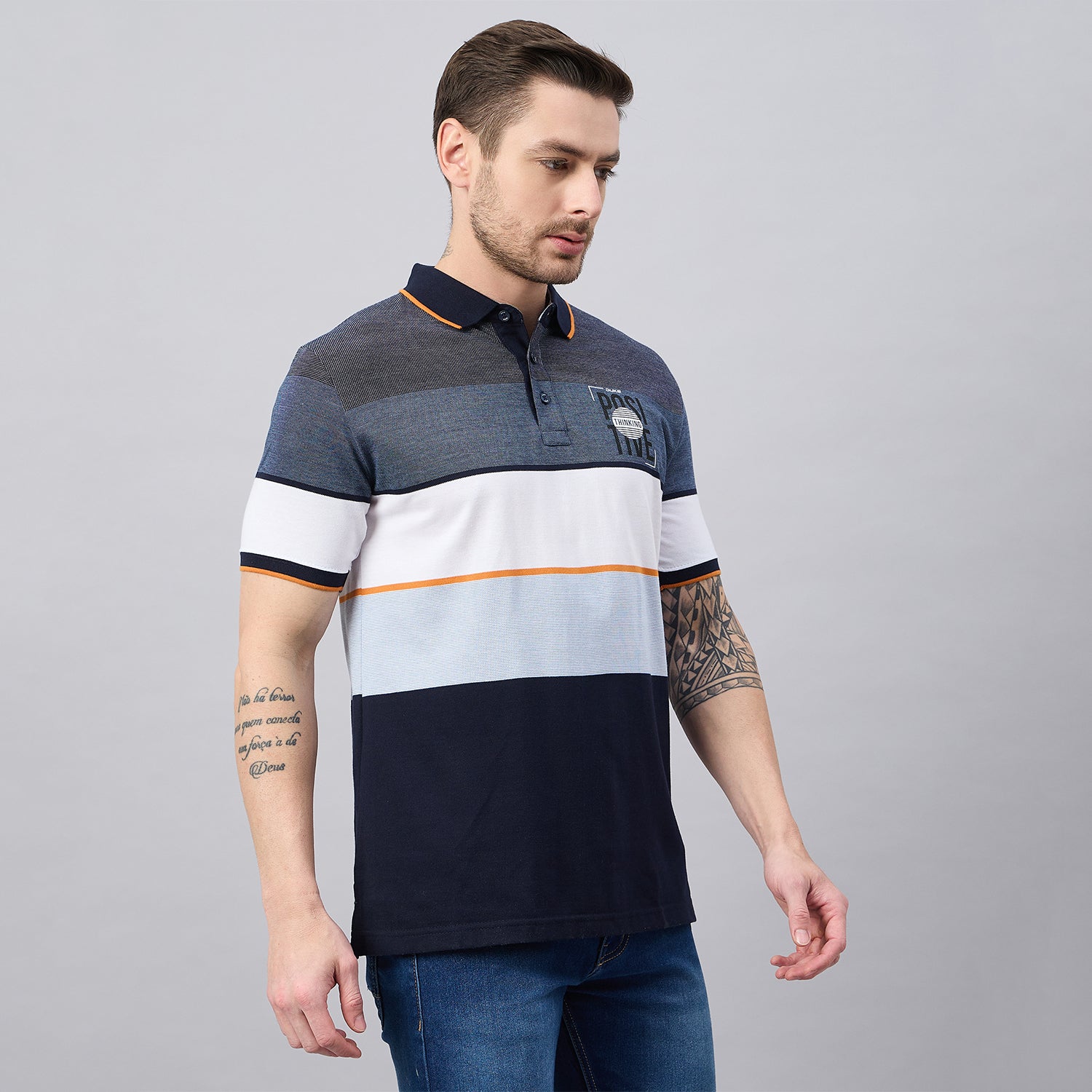 Duke Urban Men Half Sleeve Cotton Polo Tshirt (ON3253)