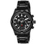 Duke Chronograph Men  Watch with Stylish Stainless Steel Black Dial (DK4005CRM02C)