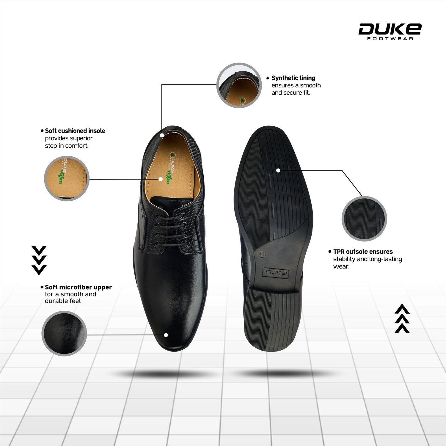 Duke Men's Urbancraft Derbys   (FWOL5068)