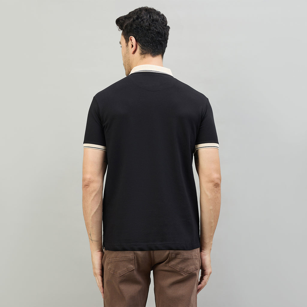 Duke Urban Men Half Sleeve Cotton Smart Fit Casual T-shirt (LF7970)