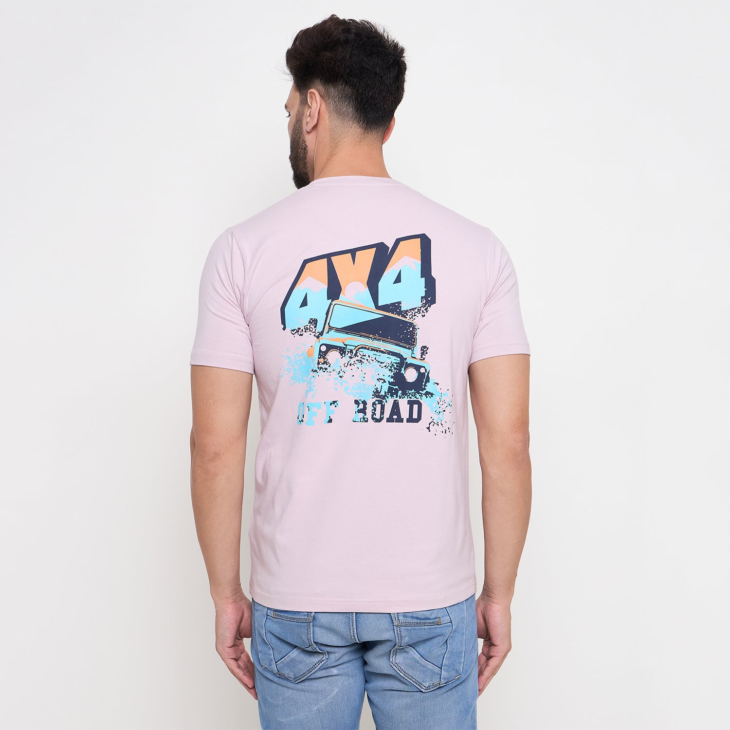 Duke Urban Men Half Sleeve Cotton Tshirt (LF7246)