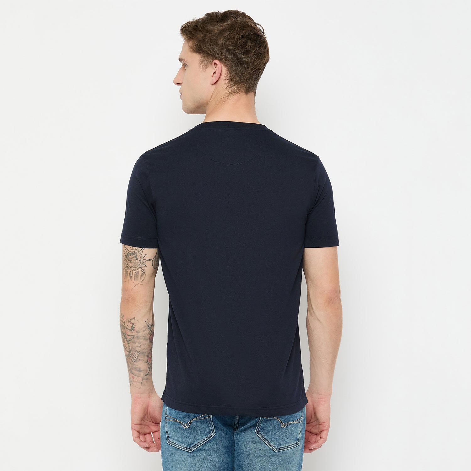 Duke Urban Men Half Sleeve Cotton Tshirt (LF7153)