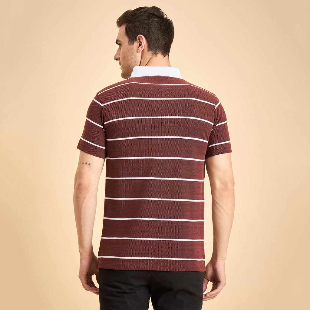 Duke Urban Men Half Sleeve Cotton Polo Tshirt (ON2153)