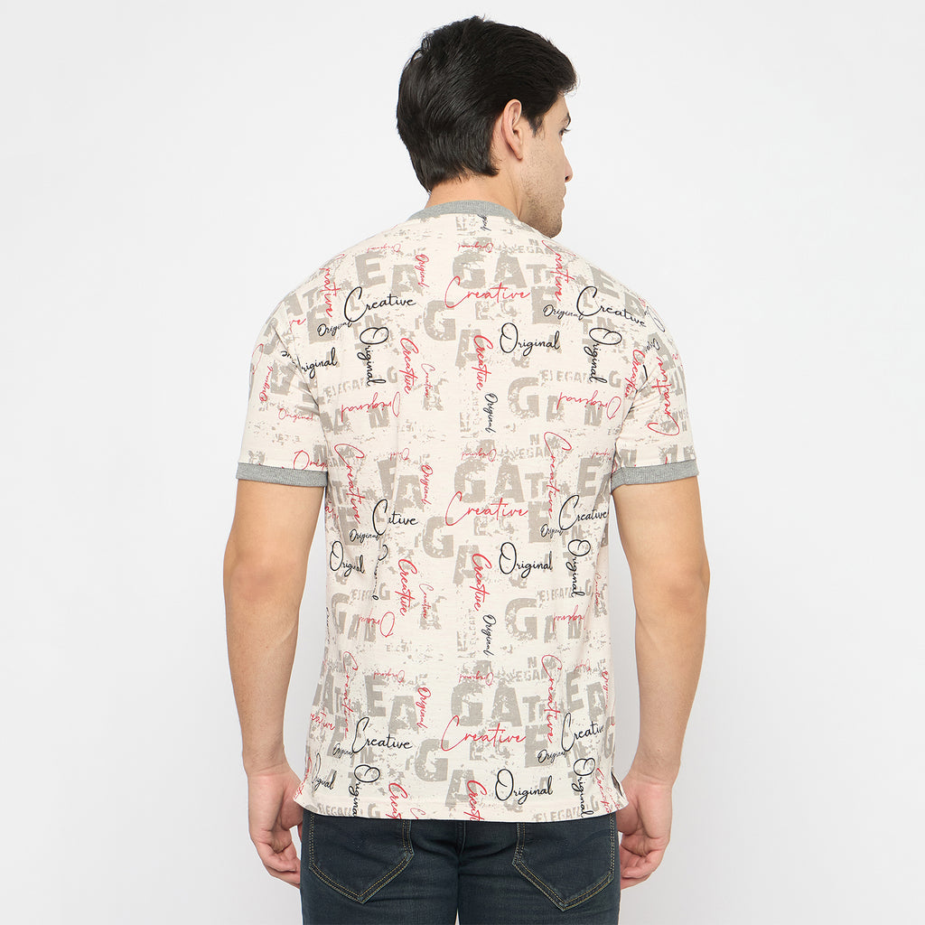 Duke Urban Men Half Sleeve Cotton Tshirt (ONLF306)