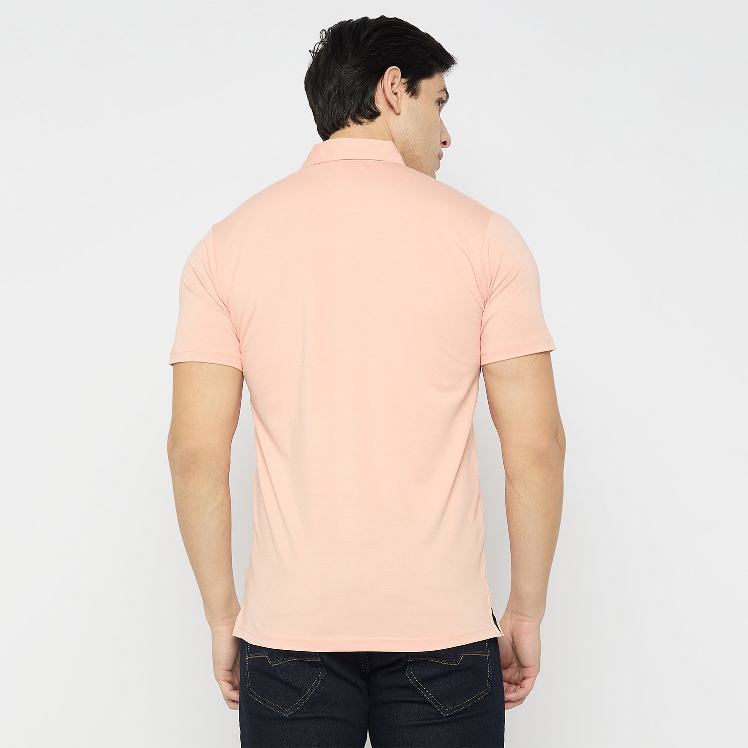 Duke Urban Men Half Sleeve Cotton Polo Tshirt(LF7174)