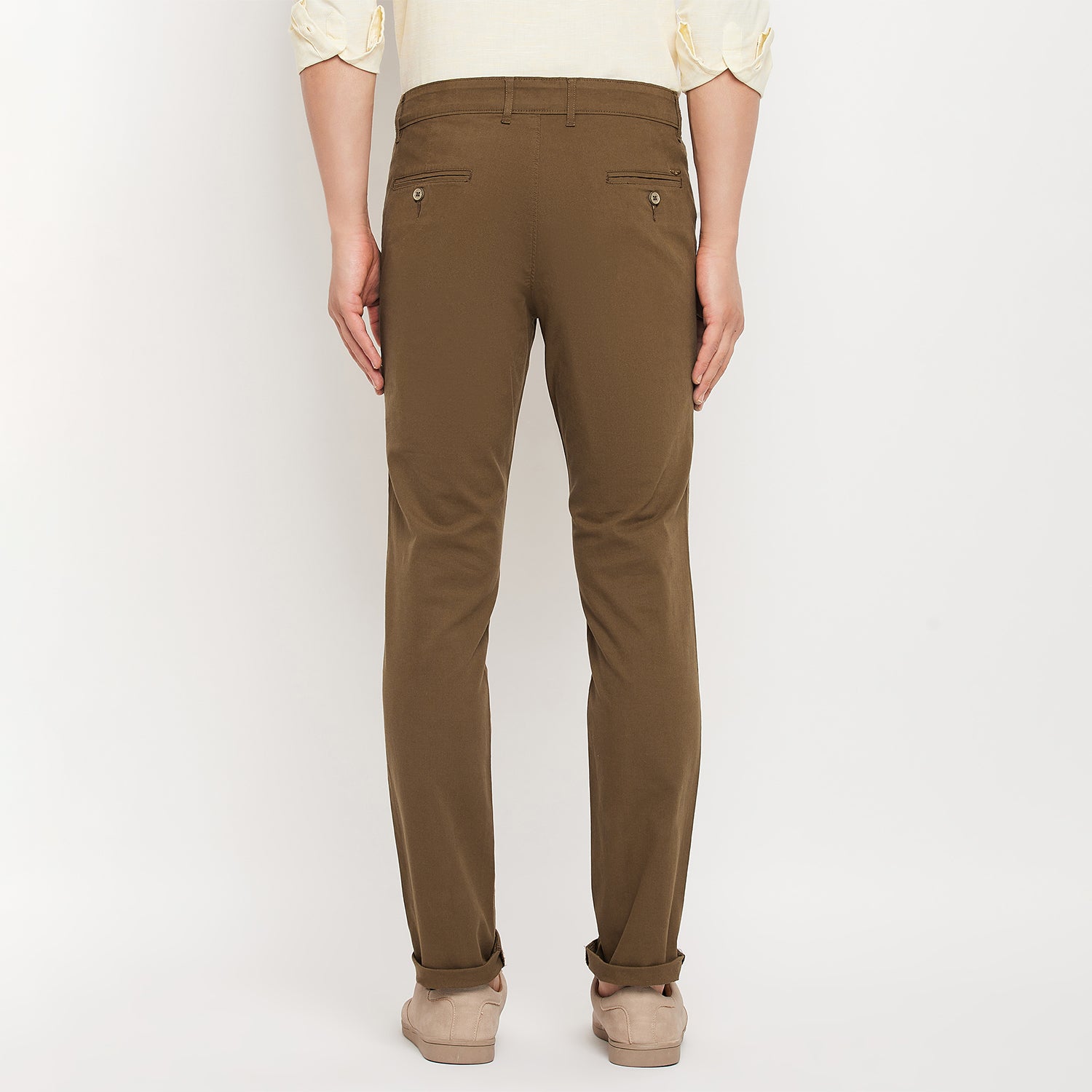 Duke Urban Men Slim Fit Cotton Trousers (SDT4580)