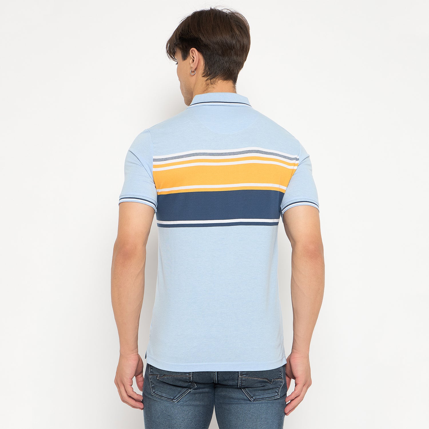 Duke Urban Men Half Sleeve Cotton T-shirt (LF5884)