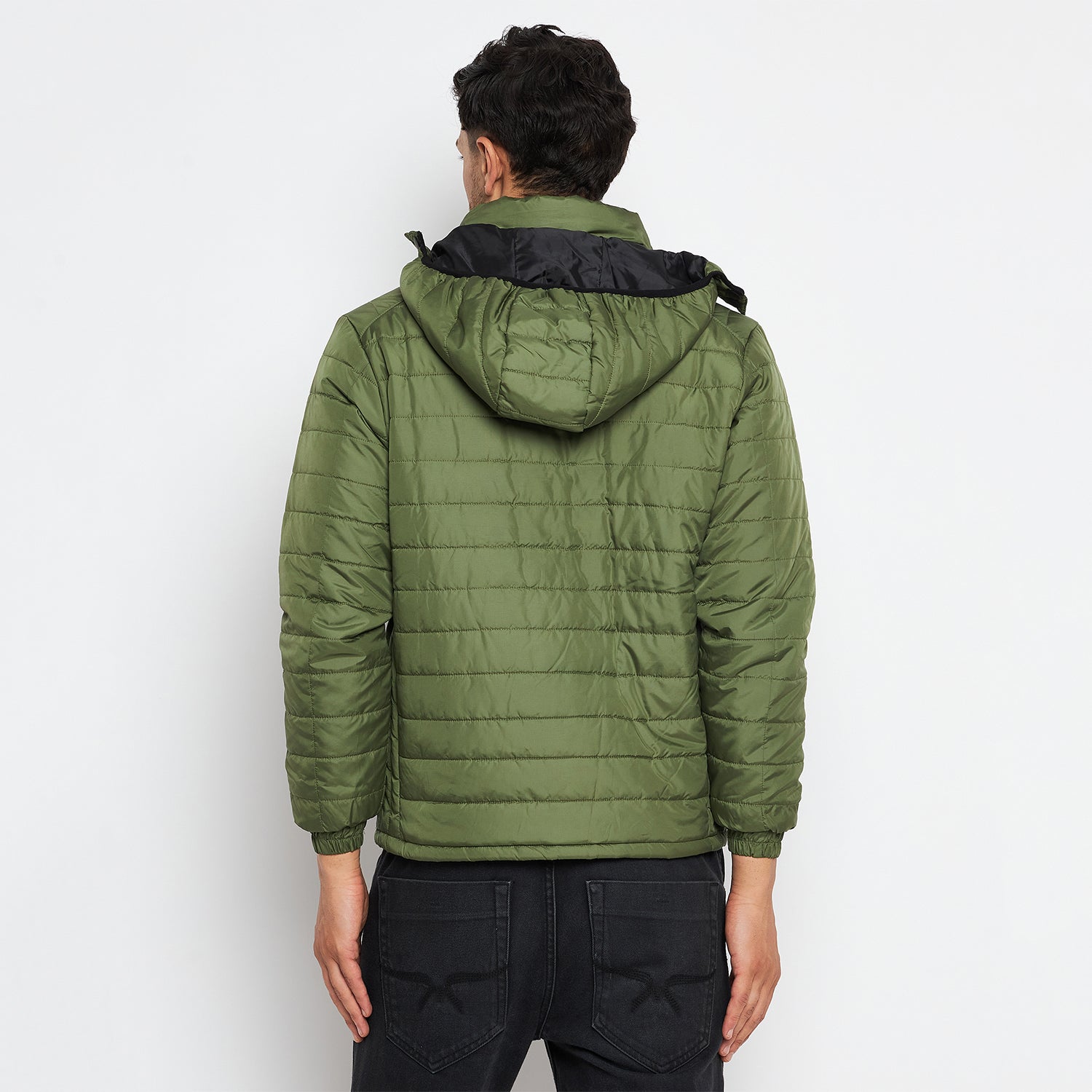 Duke Urban Men Full Sleeve Hooded Jacket (SDZ1064)