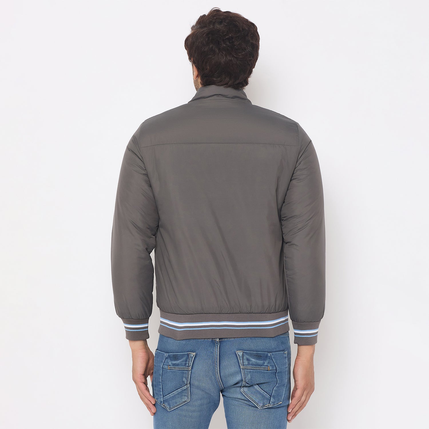 Duke Urban Men Full Sleeve Bomber Jacket (SDZ3089R)