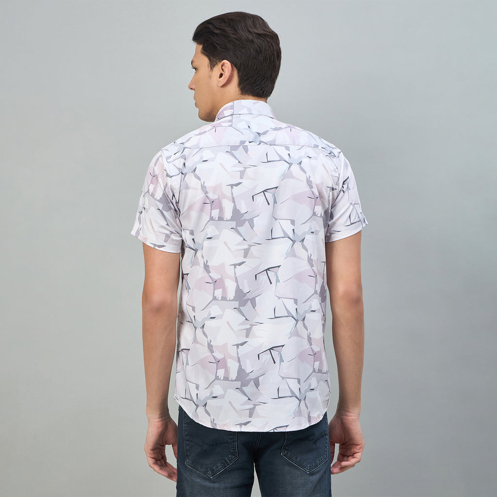 Duke Urban Men Half Sleeve Cotton Shirt (SDO2PRN)