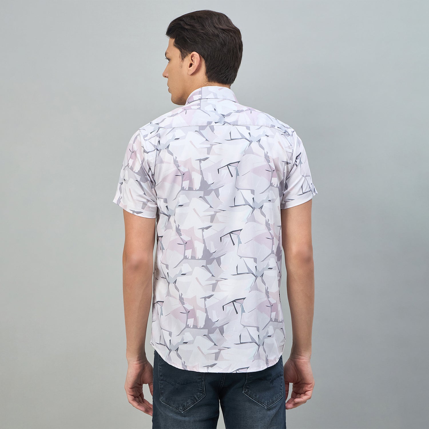 Duke Urban Men Half Sleeve Cotton Shirt (SDO2PRN)