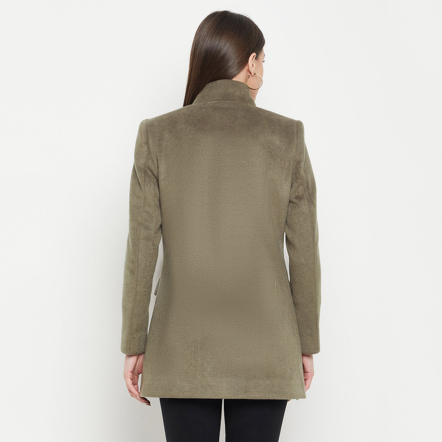 Duke Urban Women Full Sleeve Long Coat (SDZ4105)
