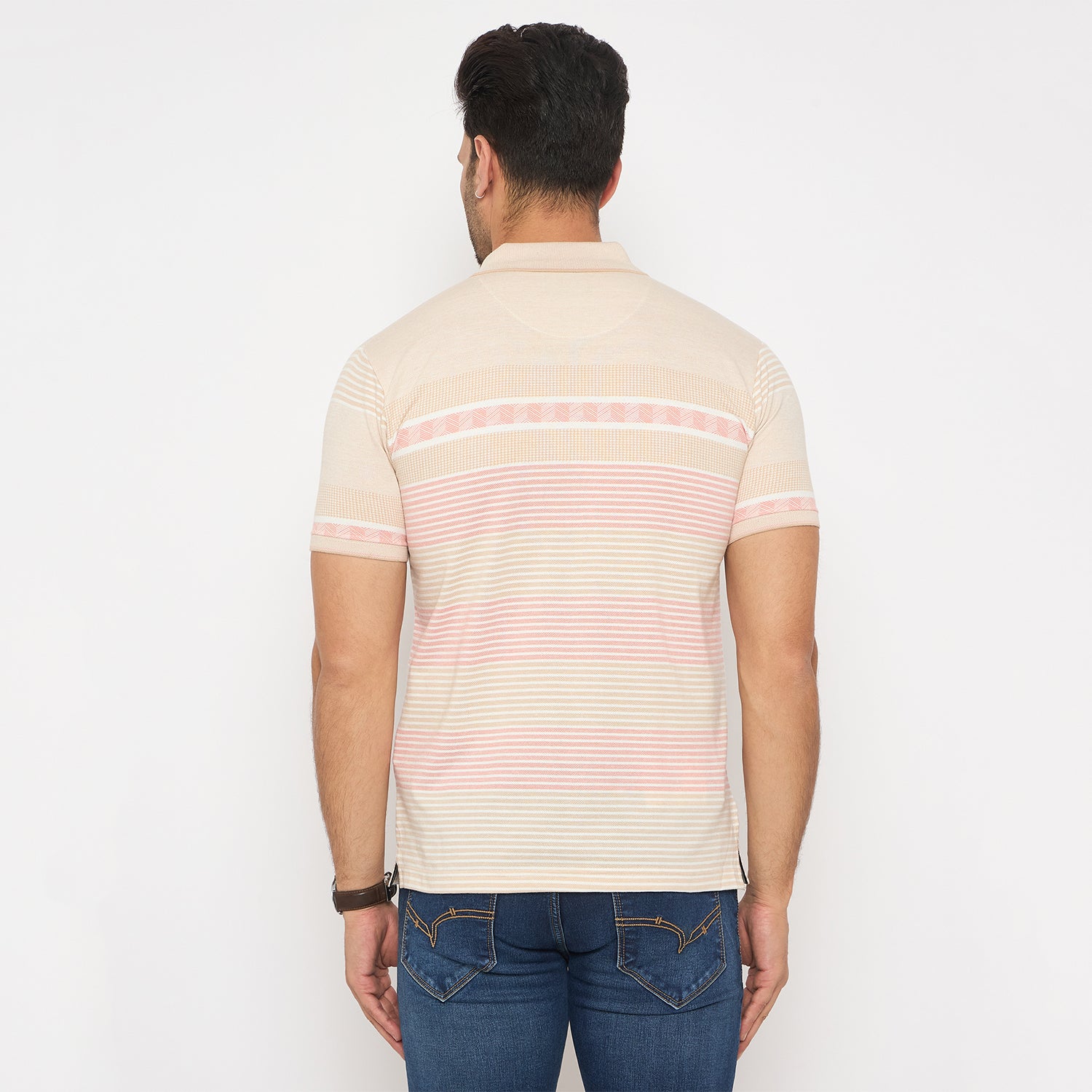 Duke Urban Men Half Sleeve Cotton Tshirt (LF7351)