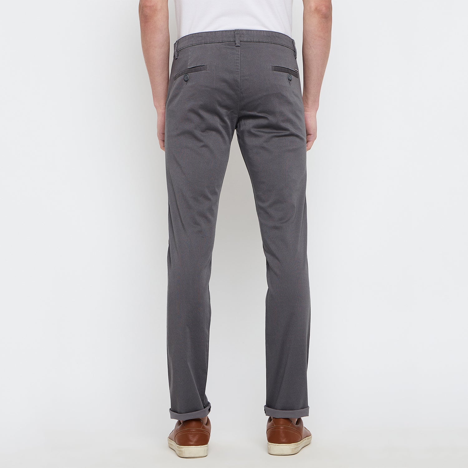 Duke Urban Men Flatfront Narrowfit Trousers (SDT4623)