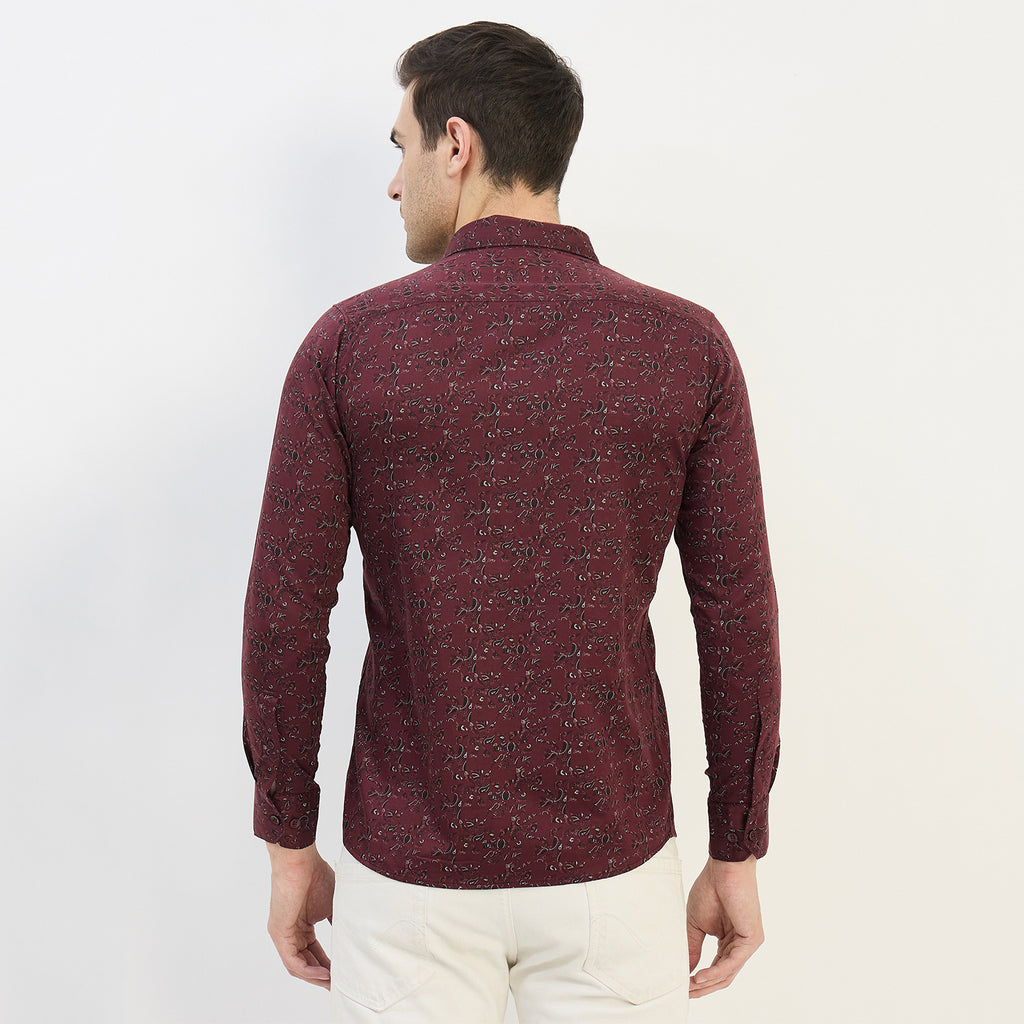 Duke Urban Men Full Sleeve Cotton Shirt (SDO8PRAN)