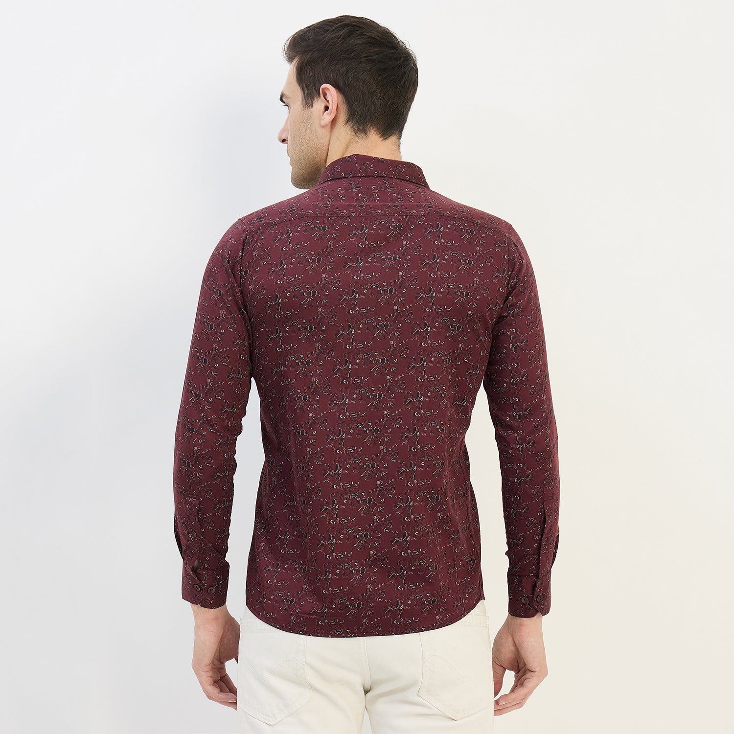 Duke Urban Men Full Sleeve Cotton Shirt (SDO8PRAN)
