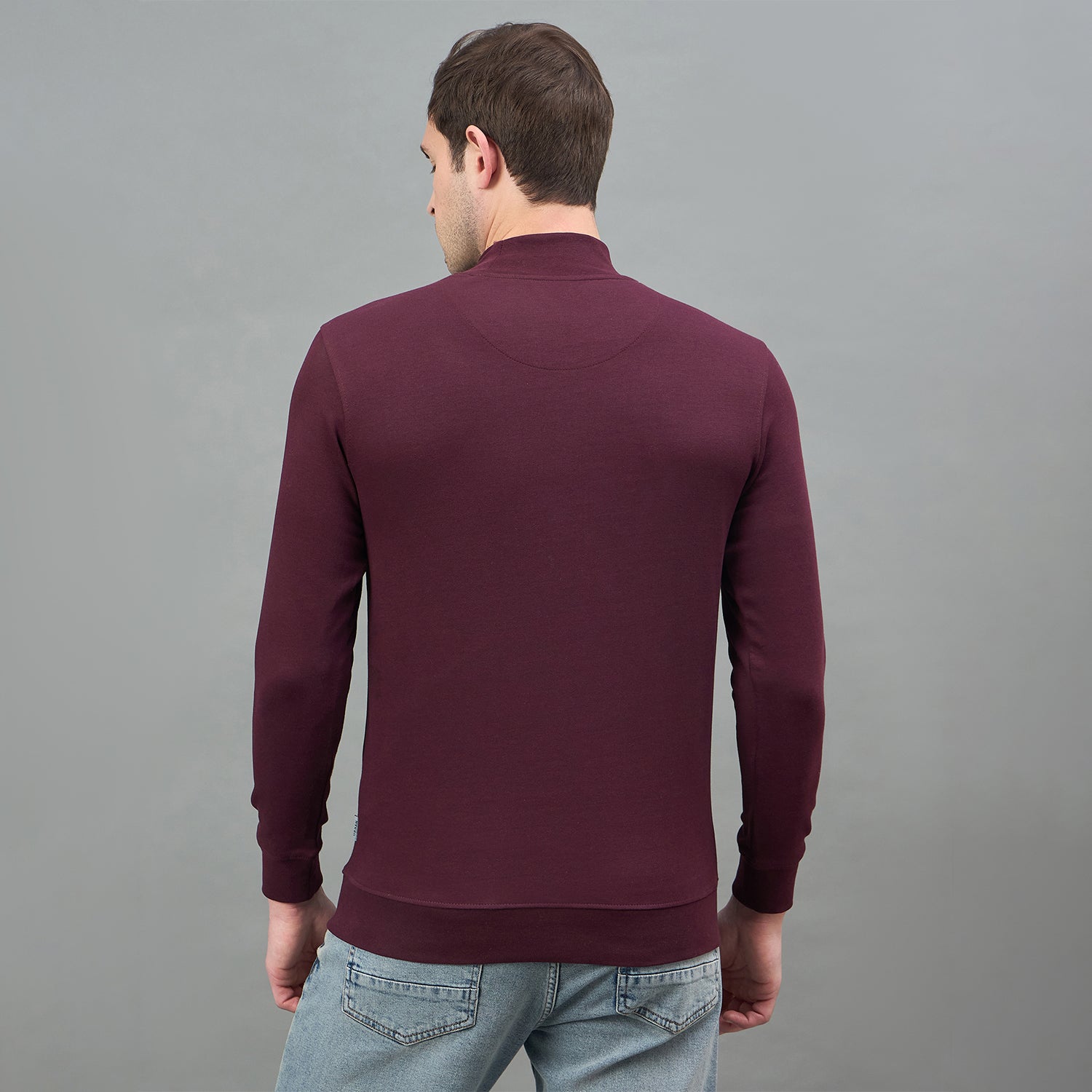 Duke Urban Men Turtle Neck Regular Sweatshirt (LF6435S)
