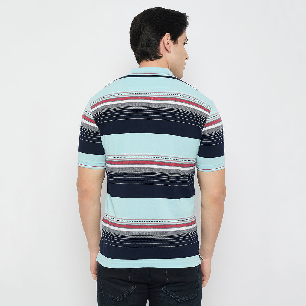 Duke Urban Men Half Sleeve Cotton Polo Tshirt (LF7384)