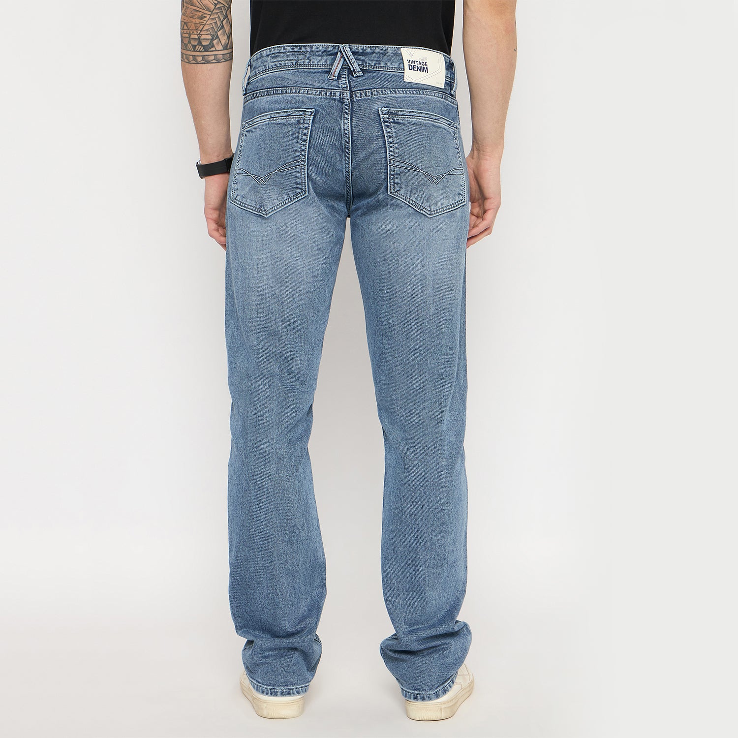 Duke Urban Men Comfort Fit Stretchable Jeans (SDD5670C)