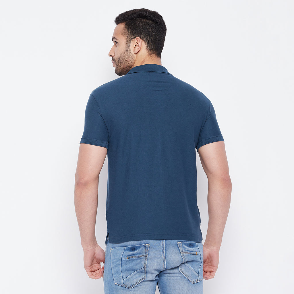 Duke Stardust Men Half Sleeve Polo Neck Cotton T-shirt (800F) More Colors