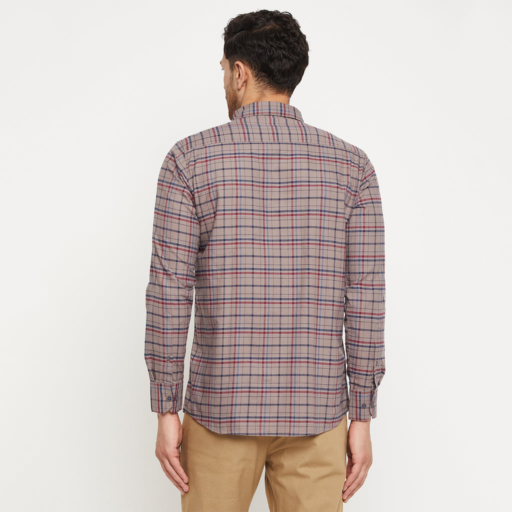 Duke Stardust Men Full Sleeve Cotton Shirt (SDO8CKOB)