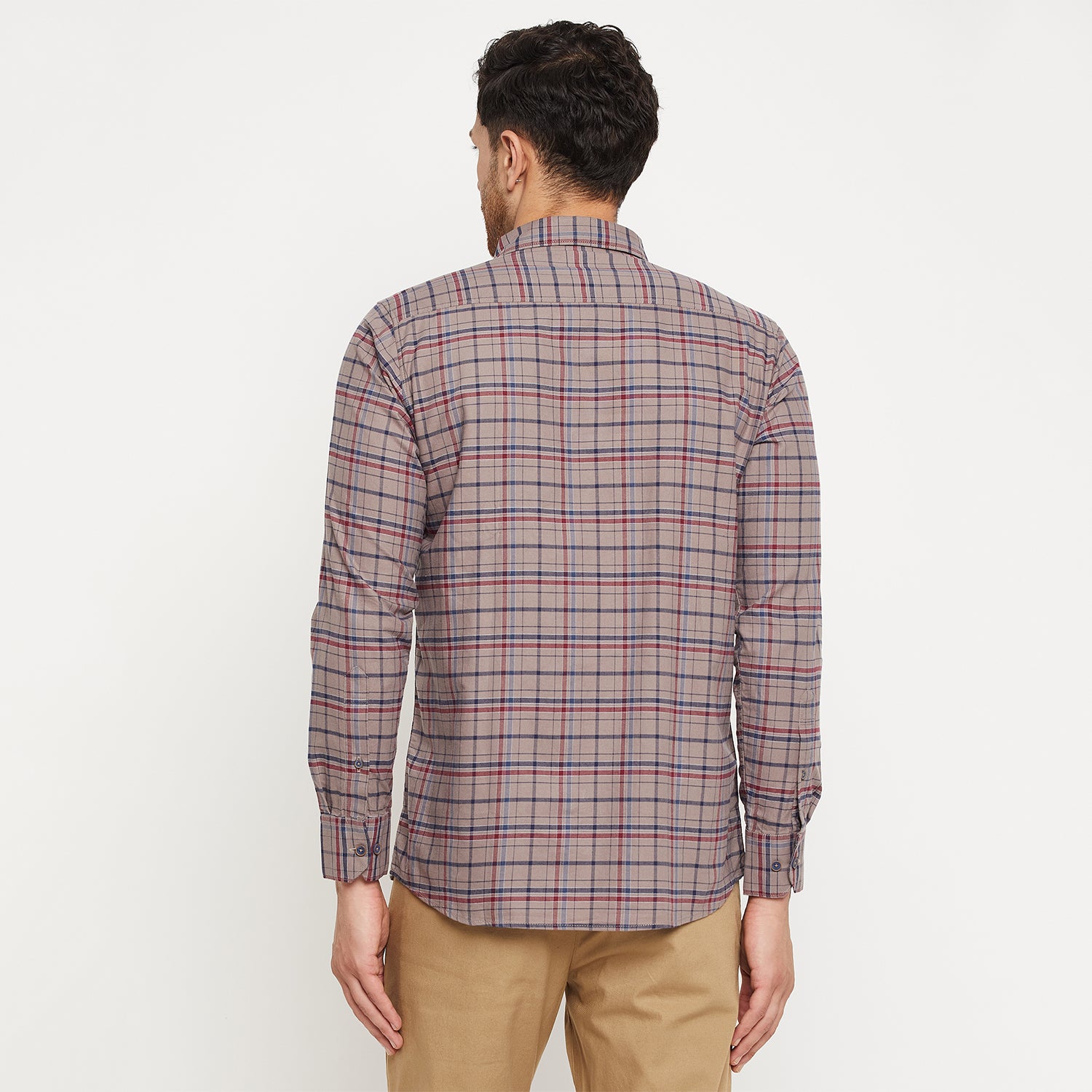 Duke Stardust Men Full Sleeve Cotton Shirt (SDO8CKOB)