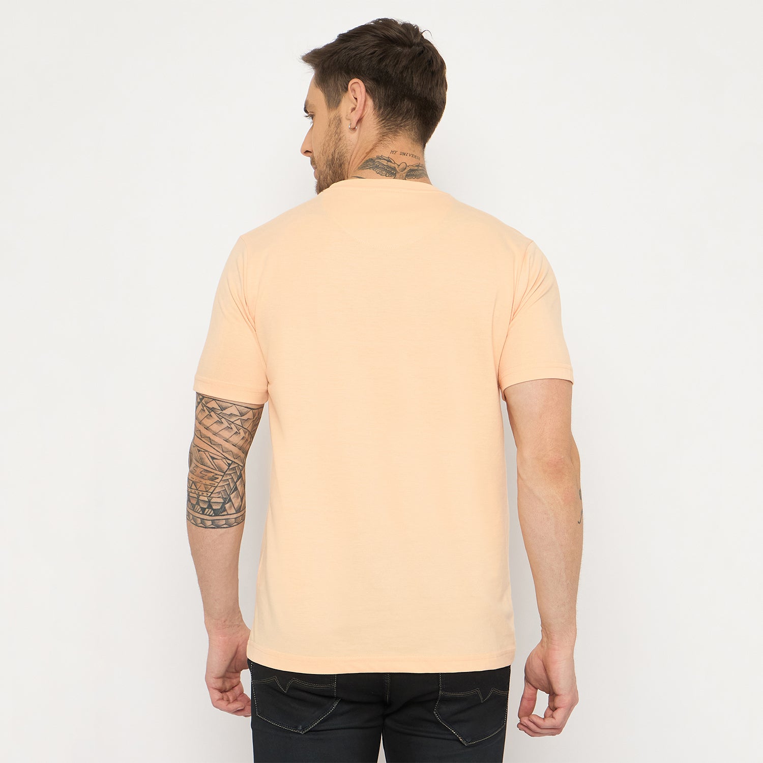 Duke Urban Men Half Sleeve Cotton Tshirt (LF7422)