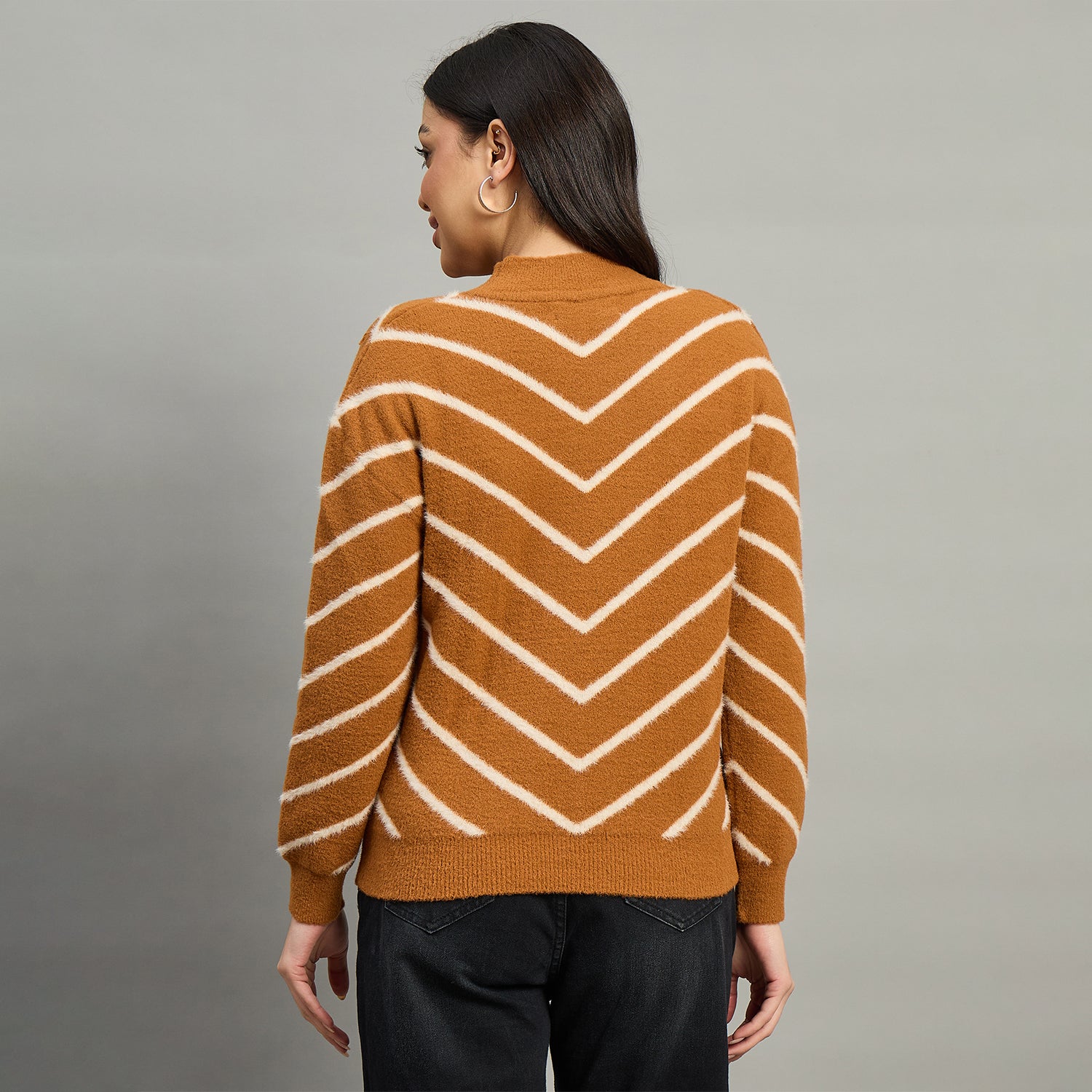 Duke Urban Women Full Sleeve Slim Fit Sweater (SDS1404)