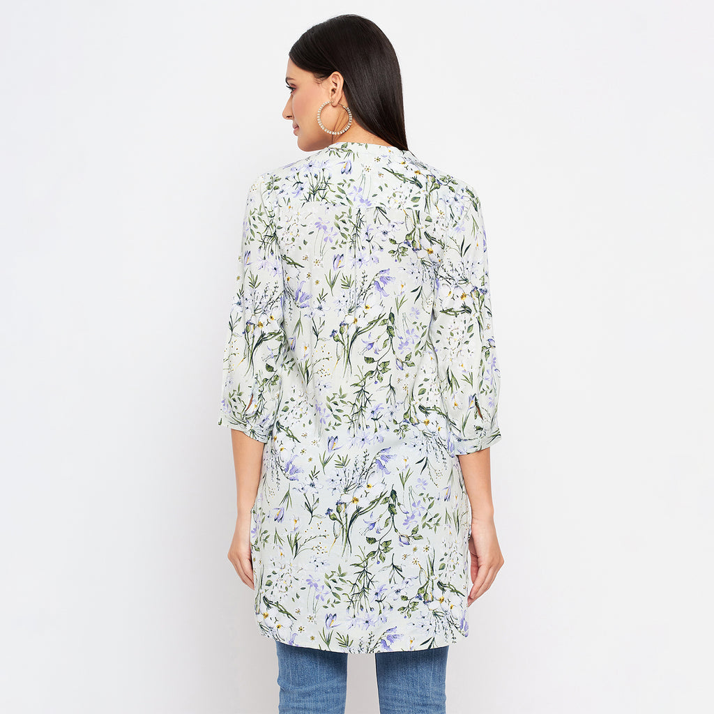 Duke Stardust Women 3/4 Sleeve Printed Tunic (SDX4113)