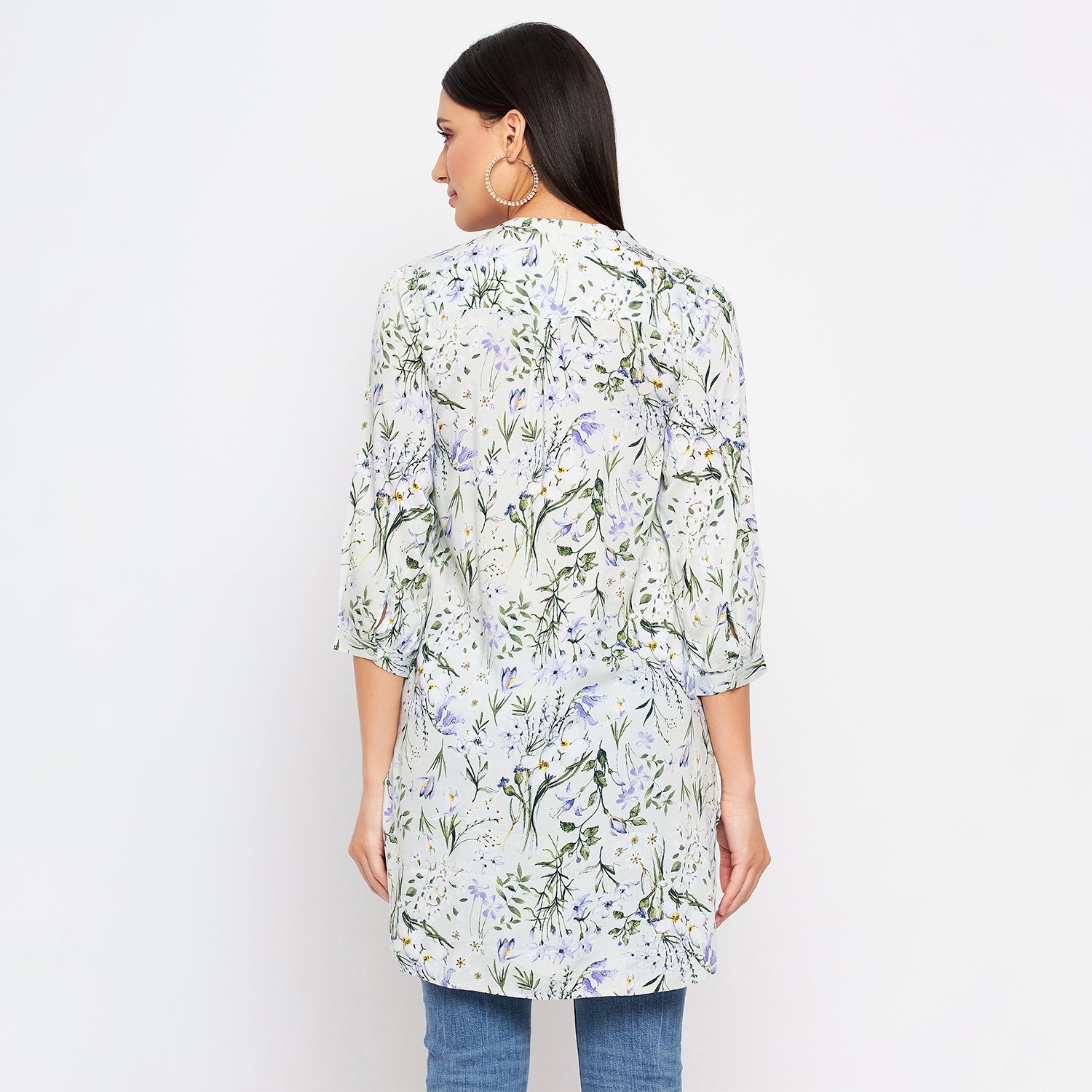 Duke Stardust Women 3/4 Sleeve Printed Tunic (SDX4113)