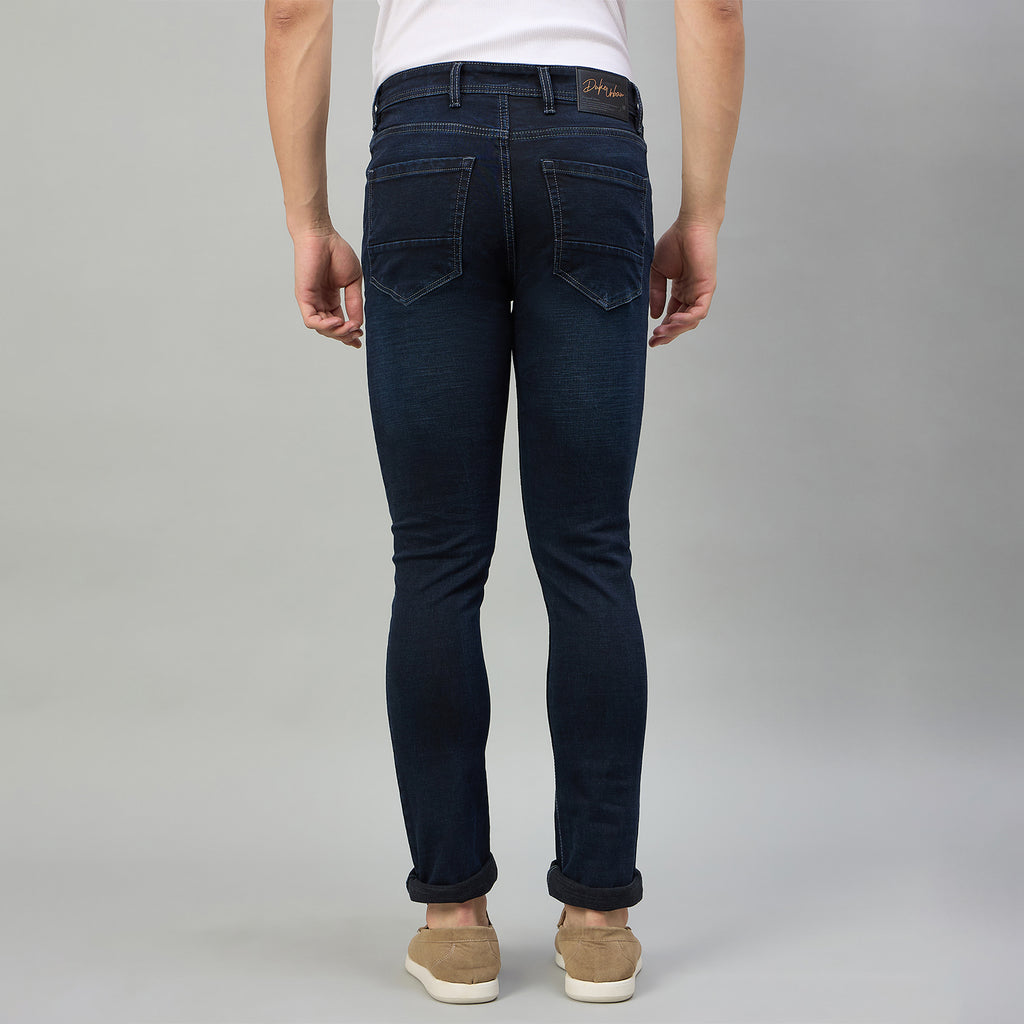 Duke Men Narrow Fit Stretchable Jeans (SDD9235N)