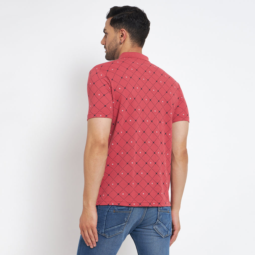 Duke Stardust Men Half Sleeve Cotton T-shirt (MLF7116)
