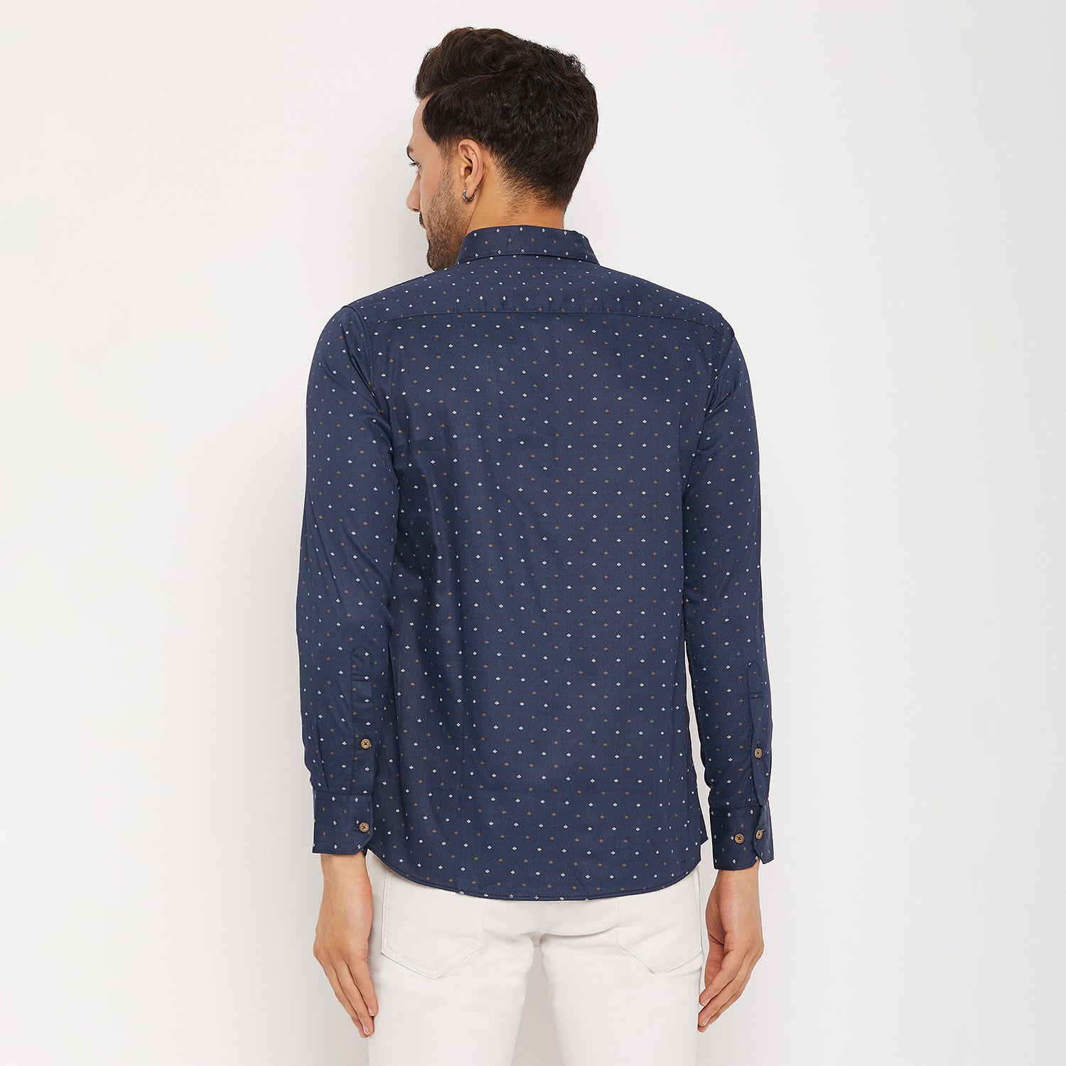 Duke Men Stardust Cotton Full Sleeve Shirt (SDO8PRSA)