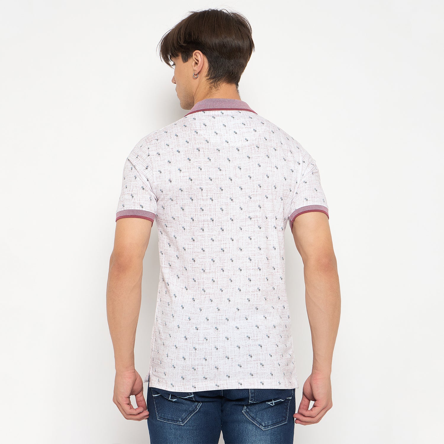 Duke Stardust Men Half Sleeve Cotton T-shirt (LF7180)