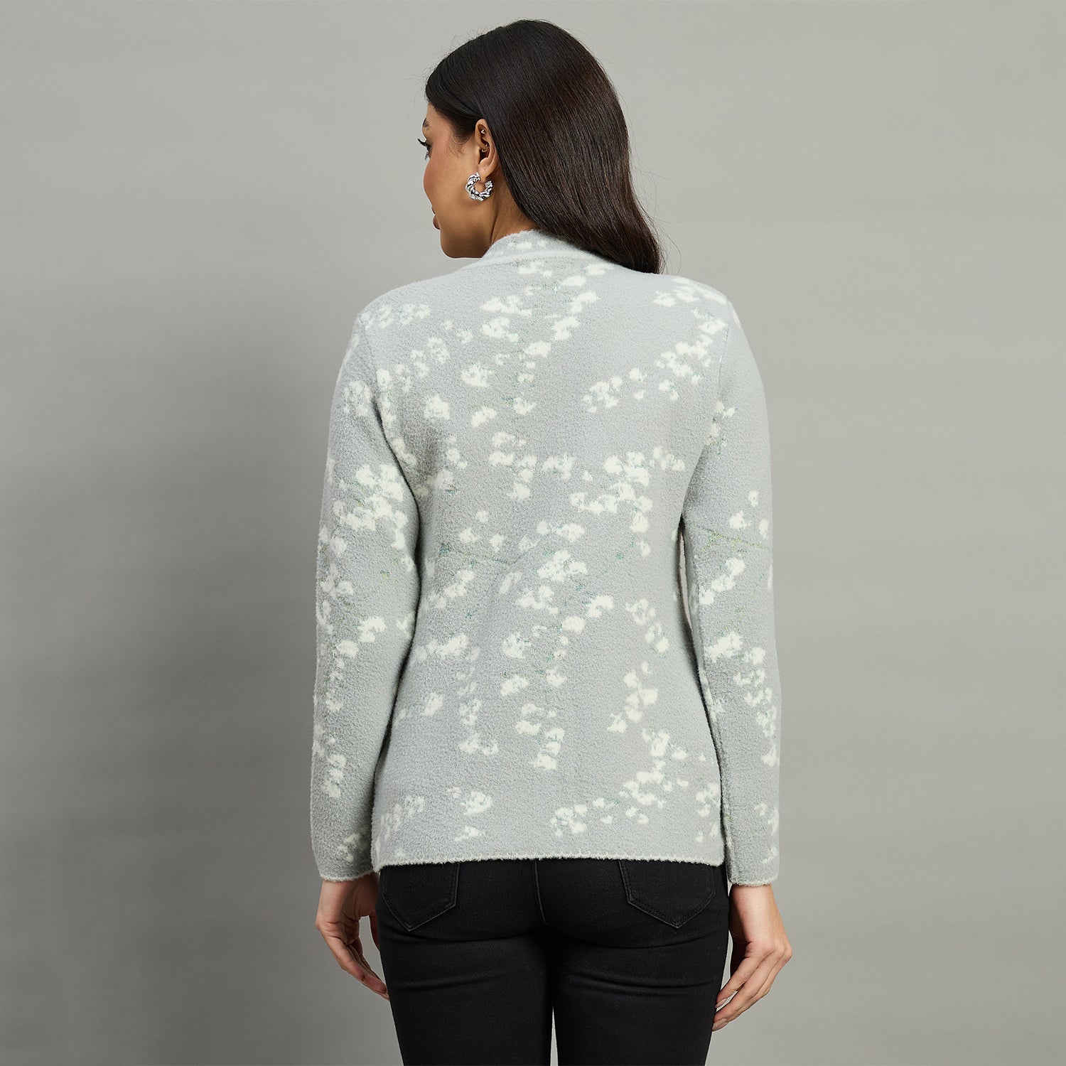 Duke Urban Women Full Sleeve Short Sweater (SDS1331)