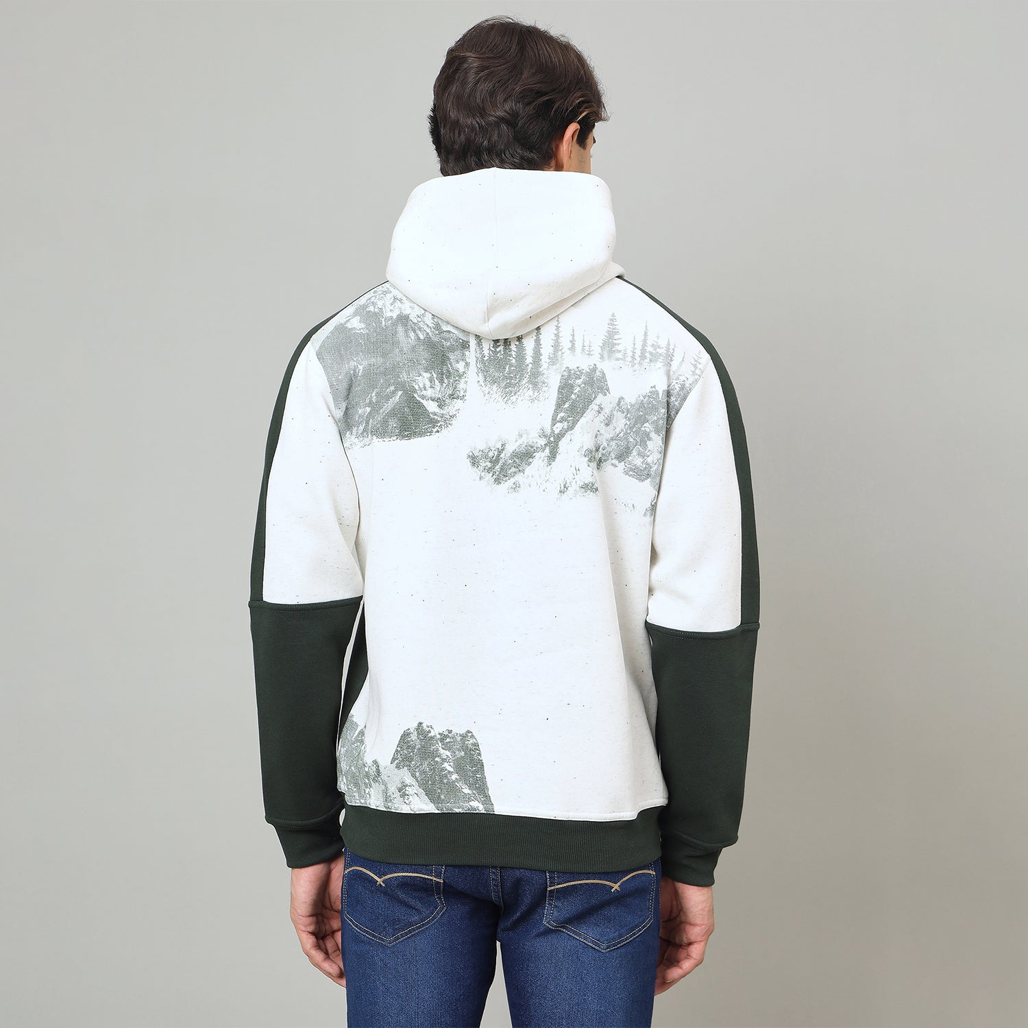 Duke Urban Men Hooded Regular Sweatshirt (LF6354)